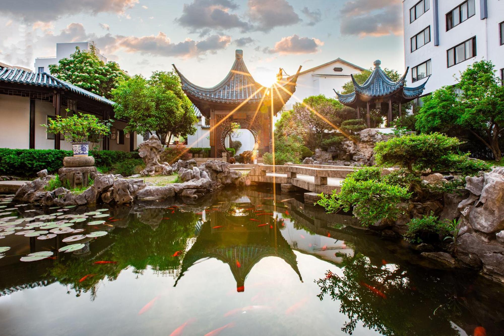 苏州华侨饭店 Suzhou (Jiangsu) Dış mekan fotoğraf